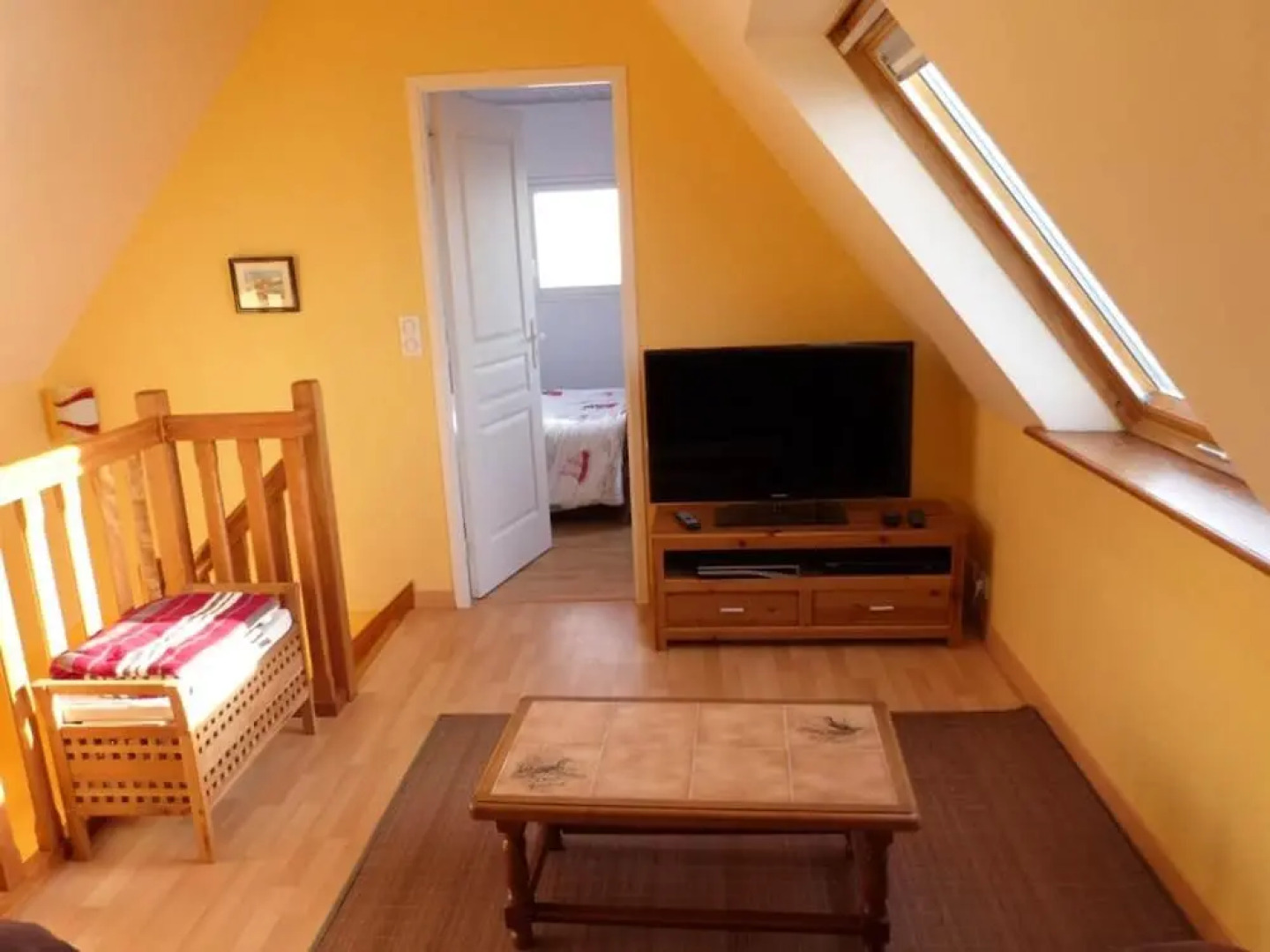 House With 3 Bedrooms in Plozévet, With Wonderful sea View, Furnished Garden and Wifi