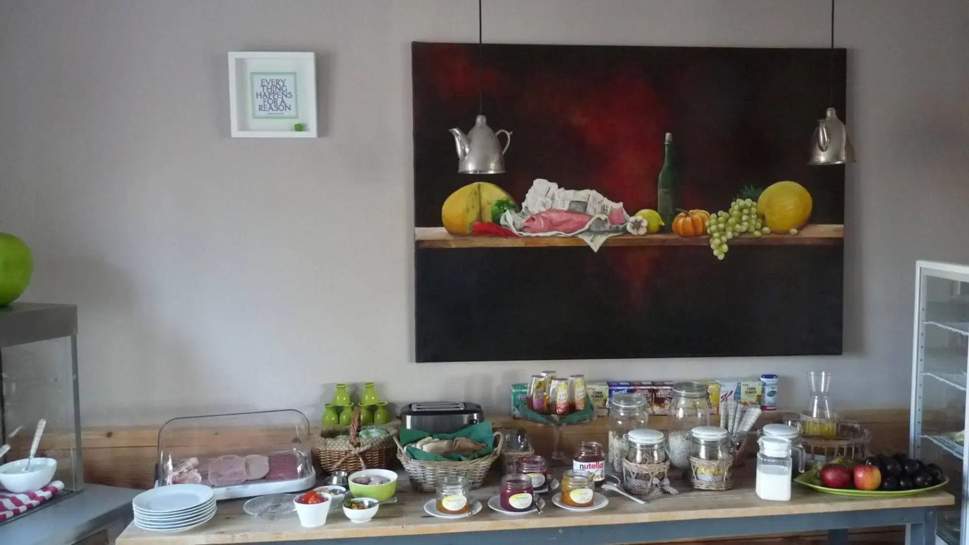 Apfelhotel mit Streusel