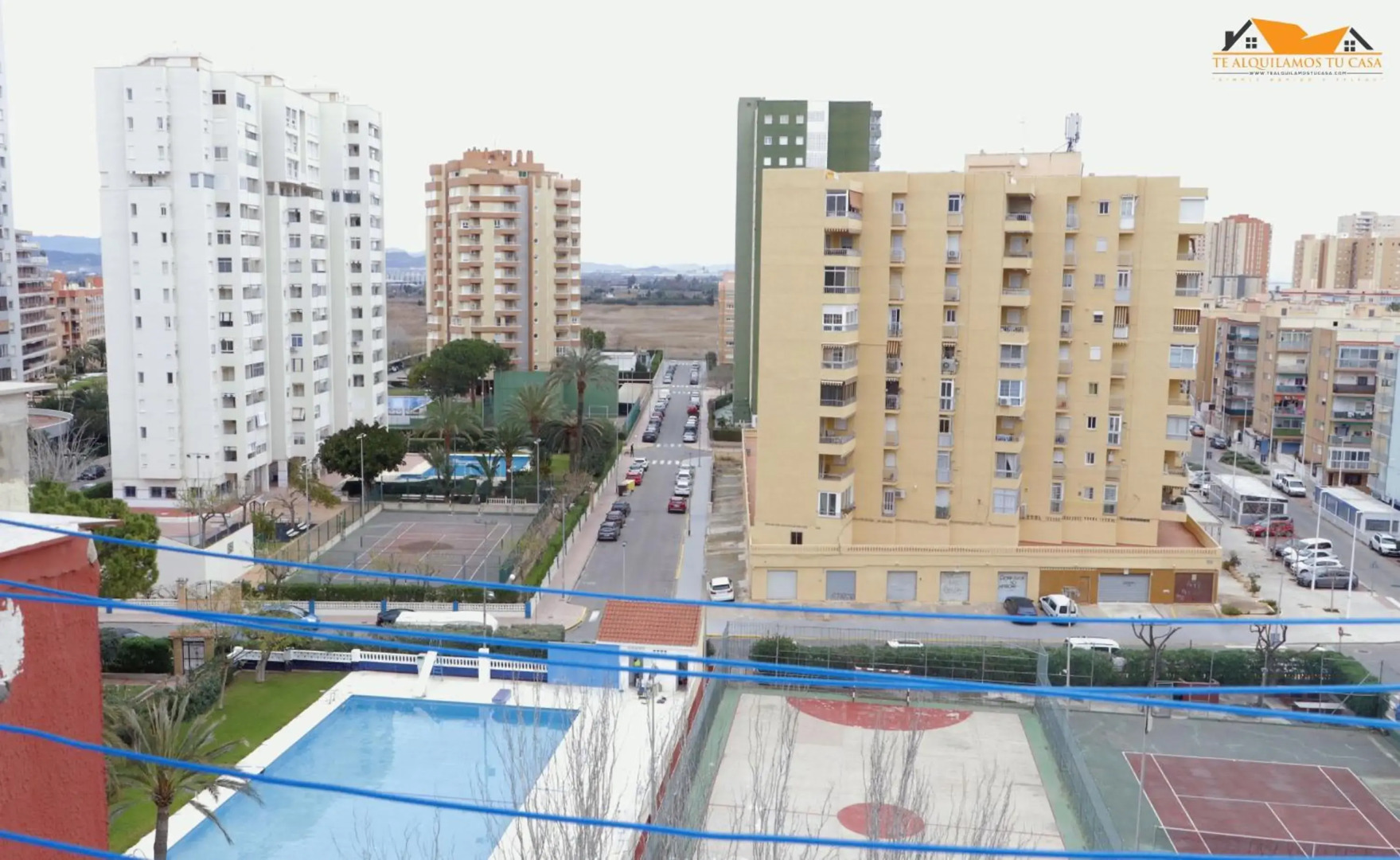 Apartamento doble, residencial con piscina, tenis, futbol, zona infantil