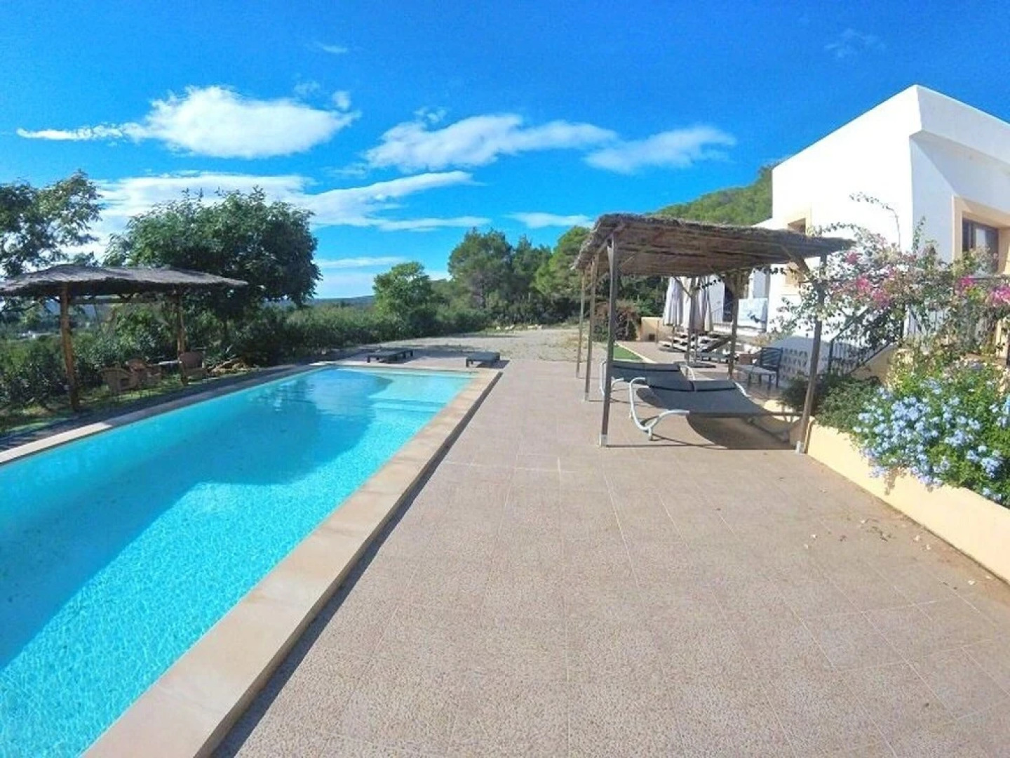 Villa With 5 Bedrooms in Sant Carles de Peralta, With Wonderful Mountain View, Private Pool, Furnished Garden Near the Beach