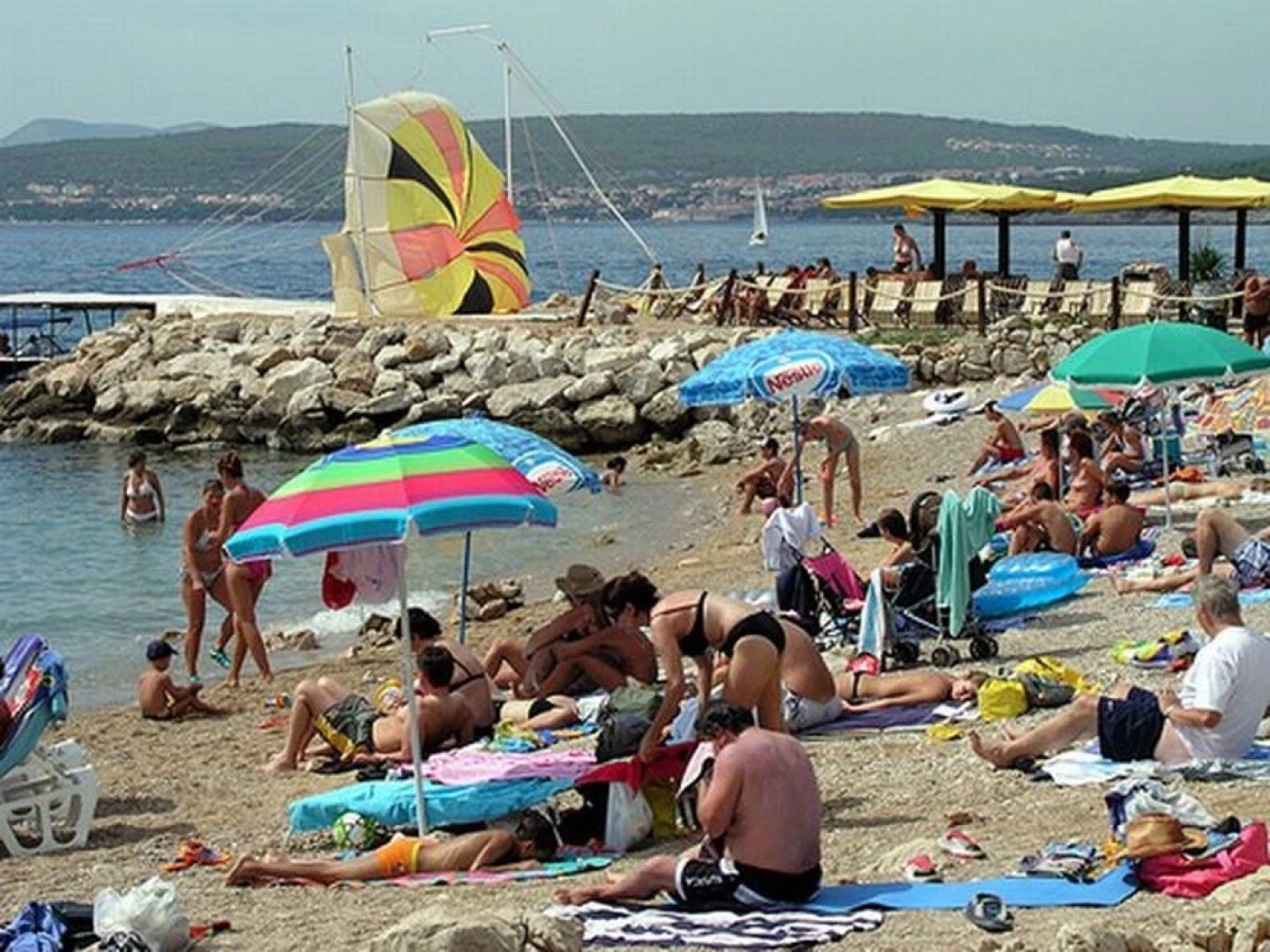 Apartment With 2 Bedrooms in Punat, With Wonderful sea View, Enclosed