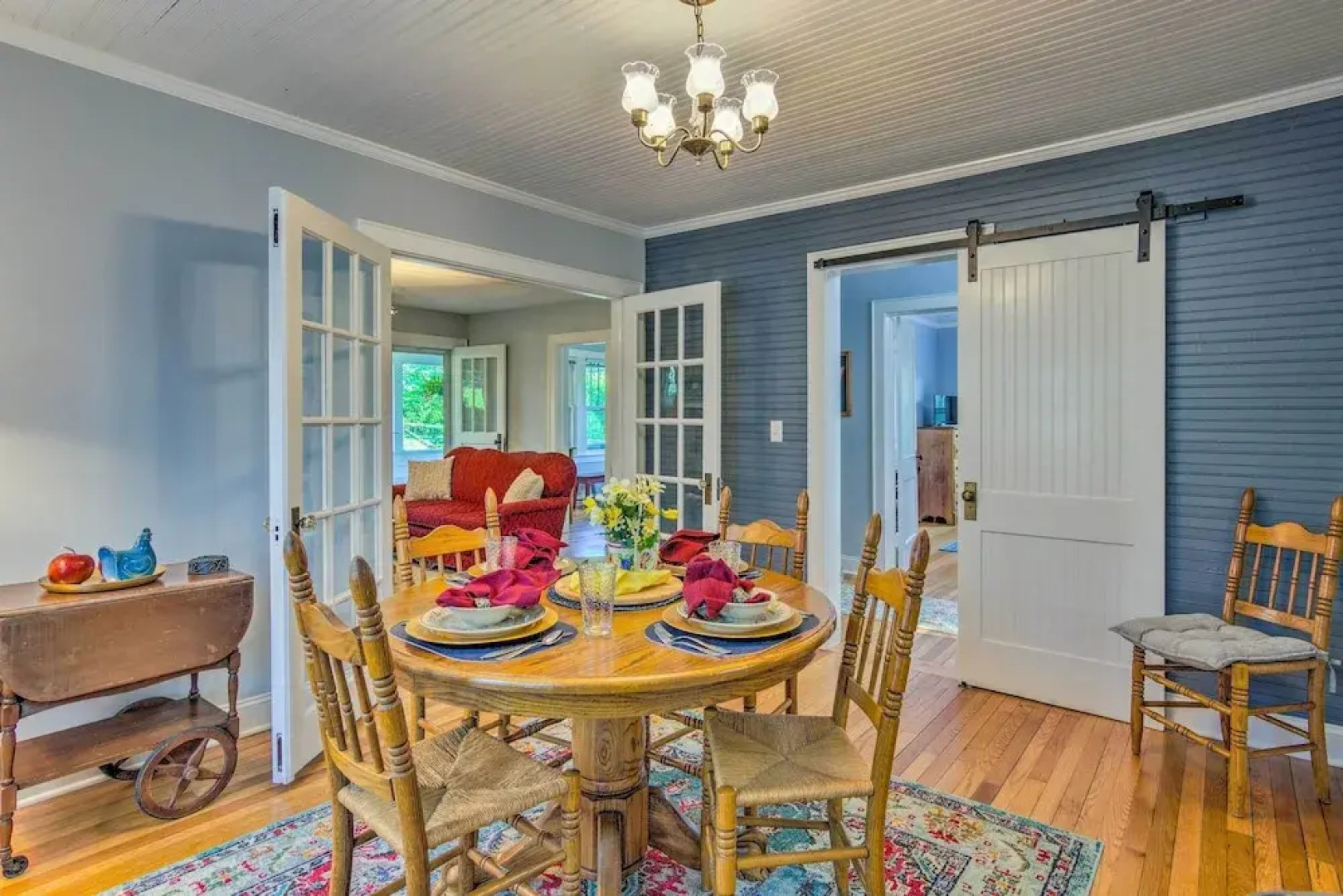 Restored Mars Hill Home on 1 Acre: Walk to Town!