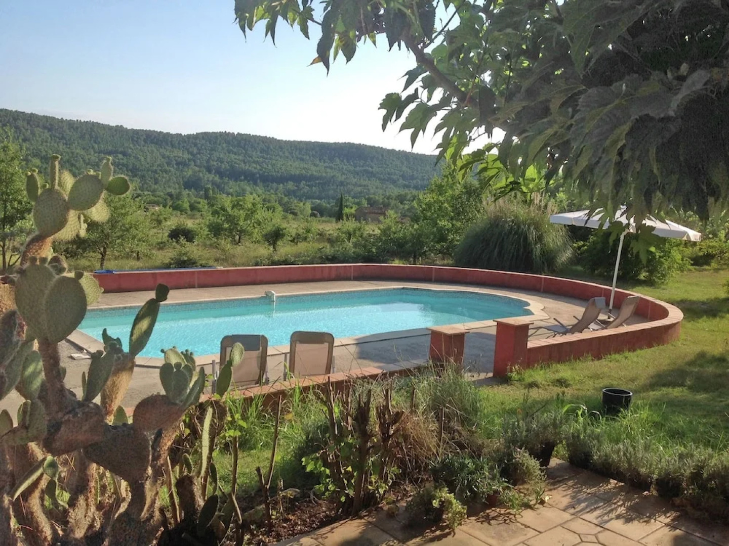 Comfortable Detached Holiday Home With Large Garden of Around 1 ha and Private Pool