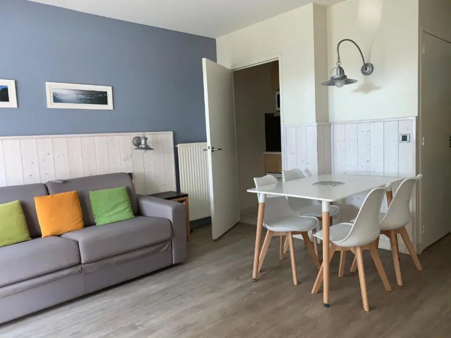 Appartement dans résidence de standing avec terrasse et vue mer