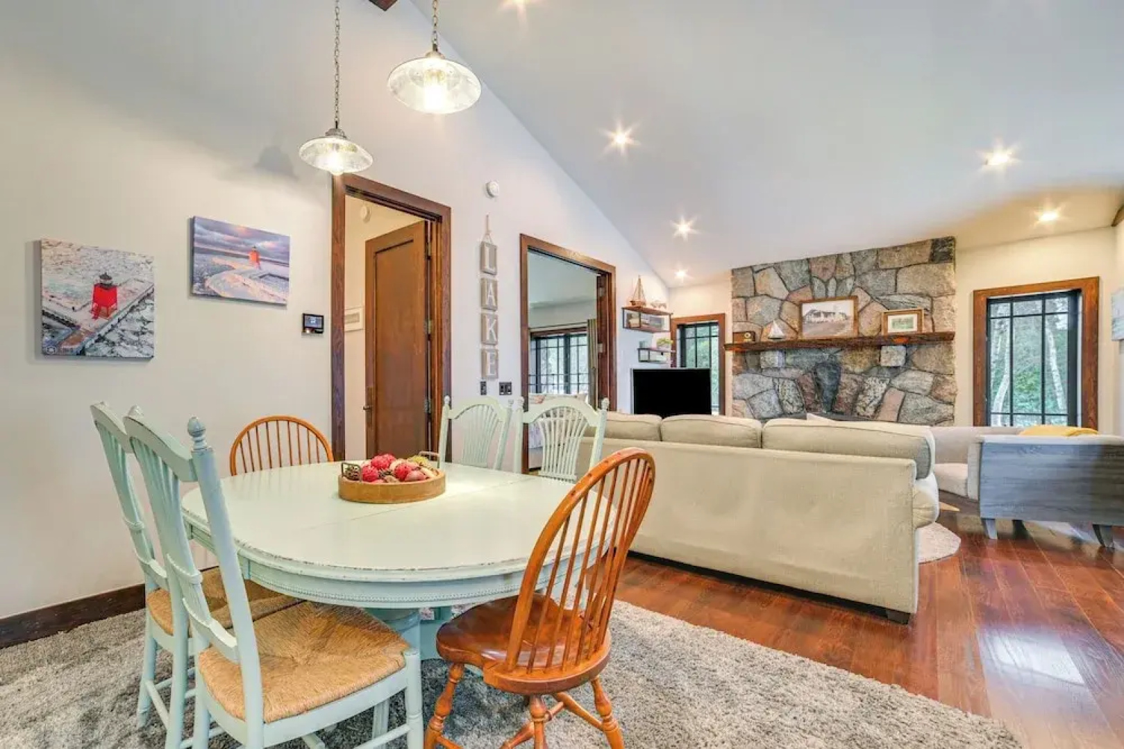 Upscale Earl Young Charlevoix Cottage w/ Deck!