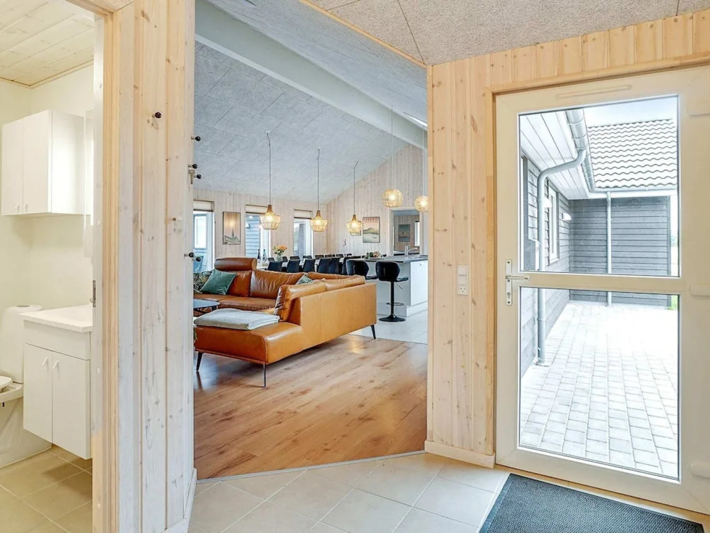 Spacious Holiday Home in Grenå near Sea