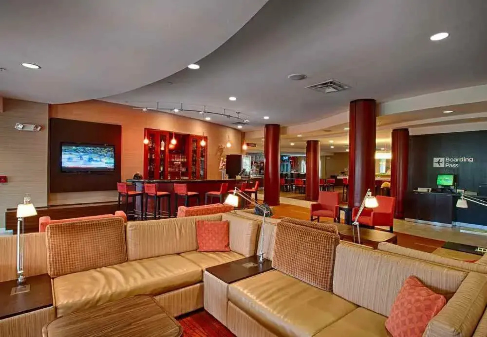 Courtyard Wall at Monmouth Shores Corporate Park