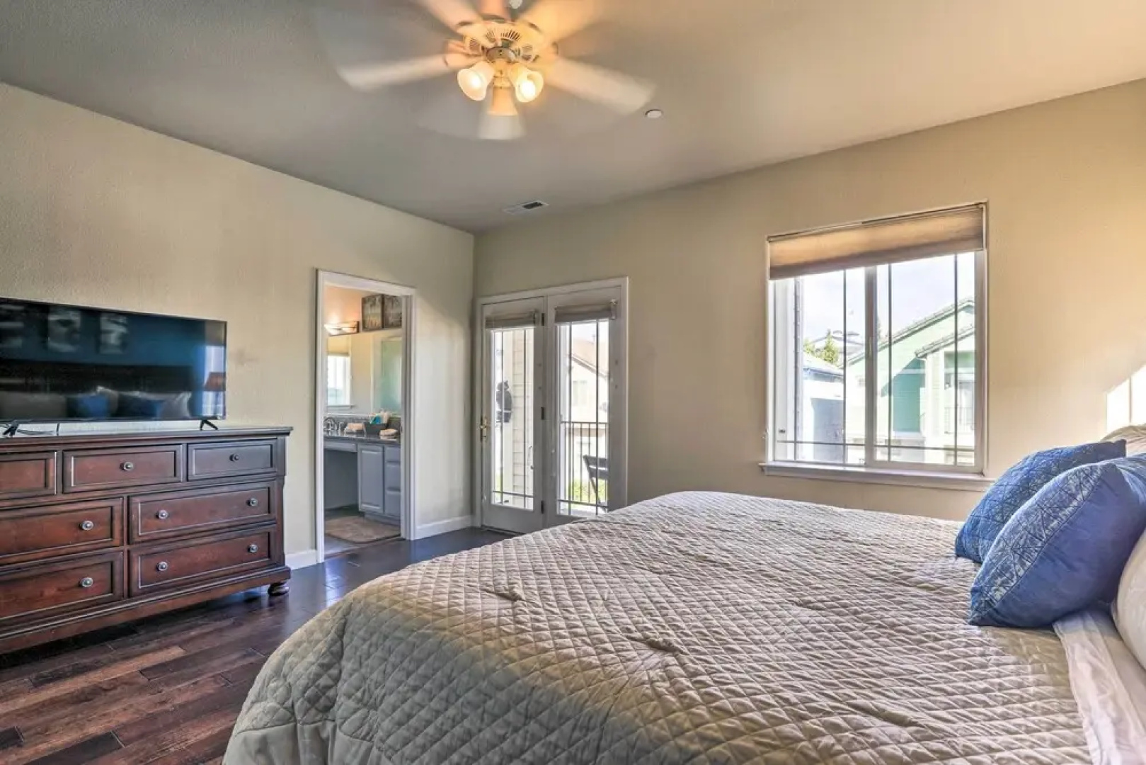 Private Dock & Balcony: Waterfront Sparks Home