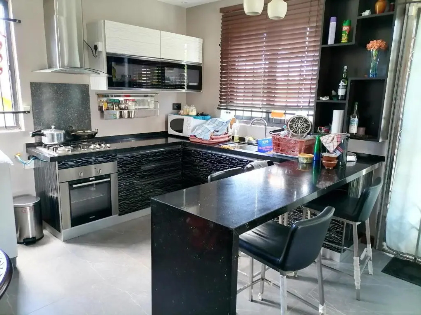 3 bedrooms villa at Calodyne 500 m away from the beach with private pool garden and wifi