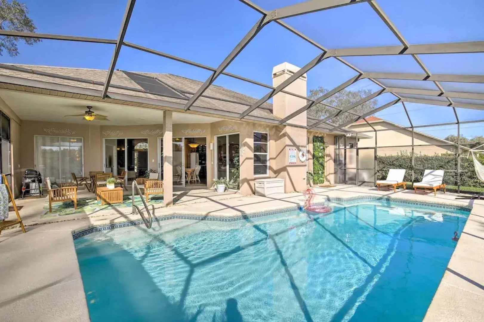 Bright & Sunny Riverview Oasis w/ Pool & Pond