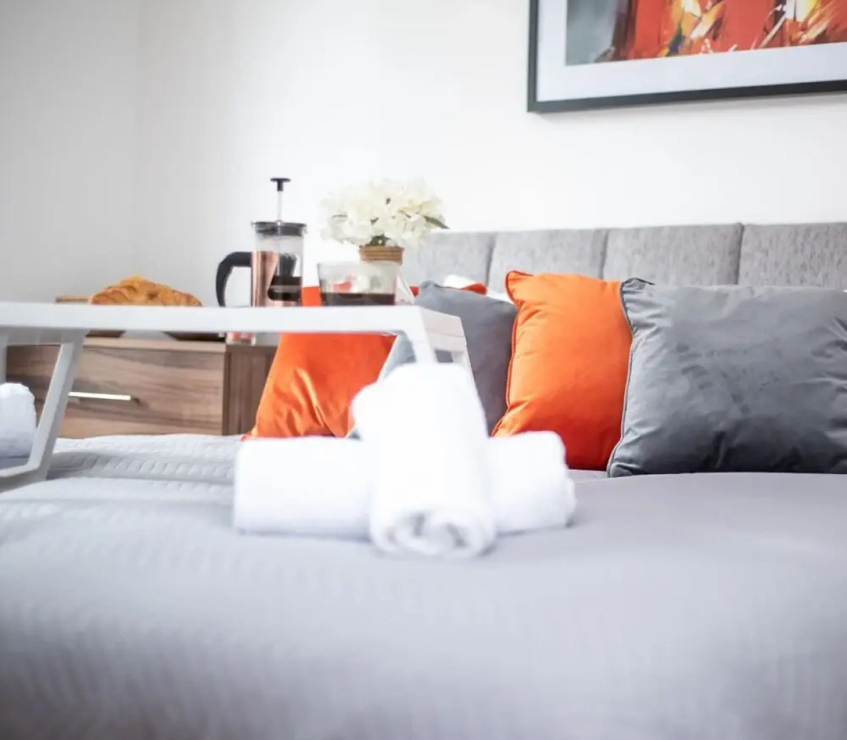 One Bedroom Apartment by Klass Living Serviced Accommodation Bellshill - Cosy  Apartment with WIFI  and Parking