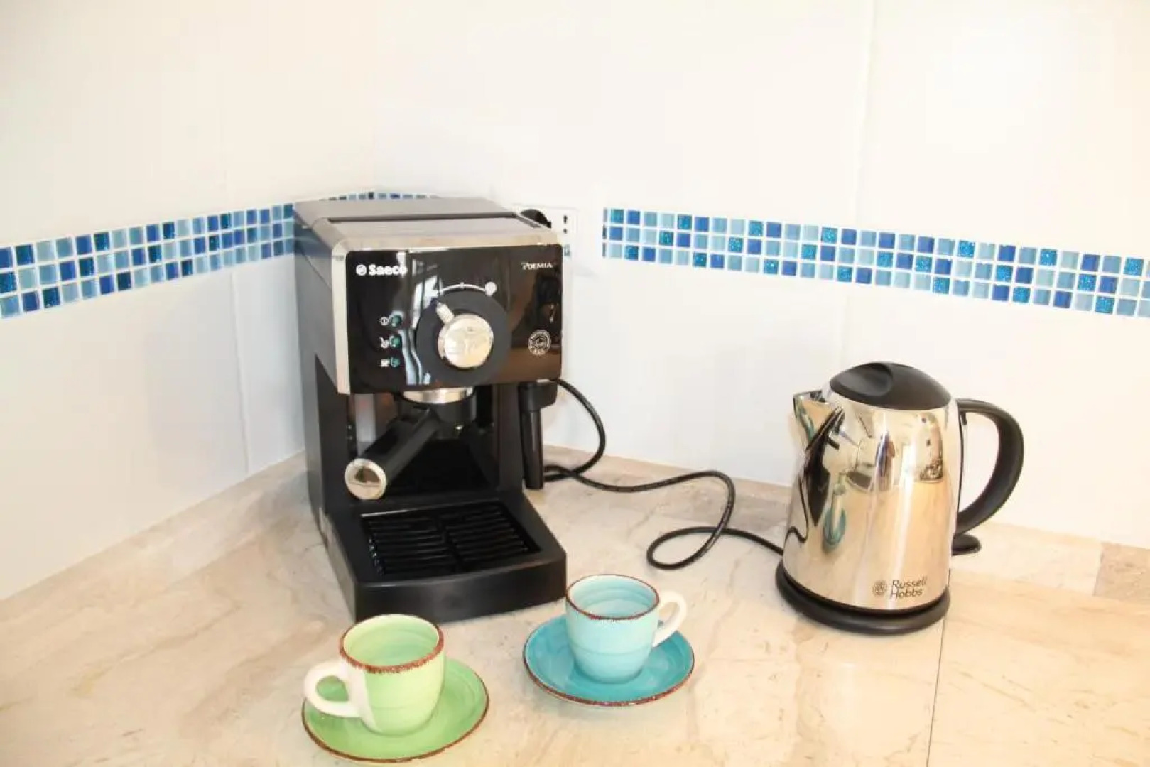 Turquoise & Wood Stylish House 23