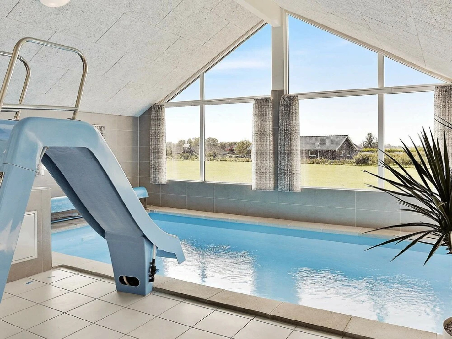 Modern Holiday Home in Stege With Indoor Swimming Pool