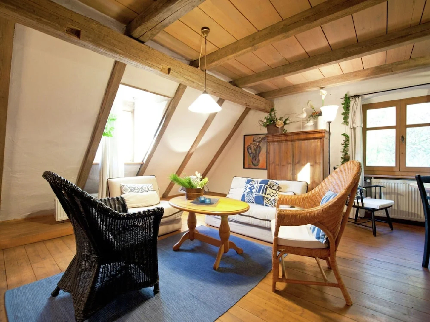 Gemutliches Ferienhaus mit Gartenlaube Amwaldrand