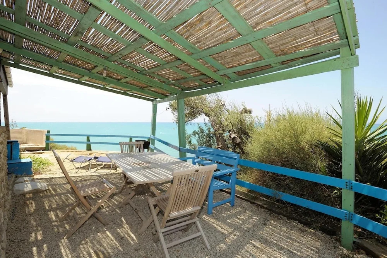 Apartment With one Bedroom in Realmonte, With Wonderful sea View, Pool Access, Furnished Terrace - 200 m From the Beach
