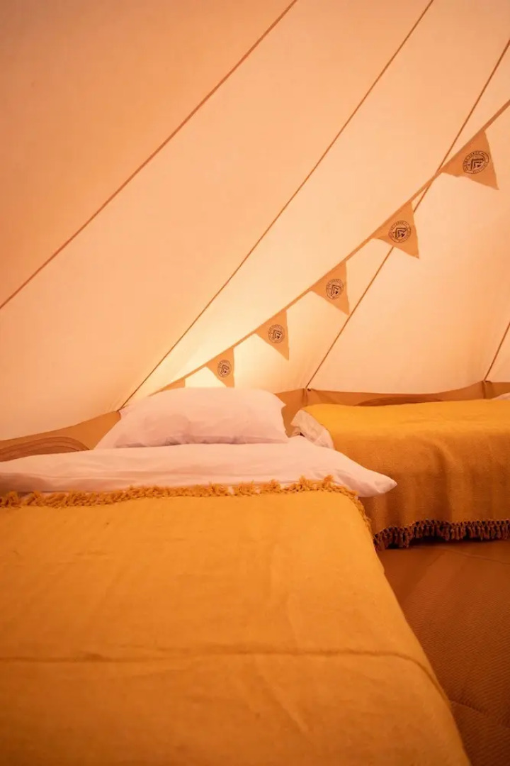 Nine Yards Bell Tents at The Open
