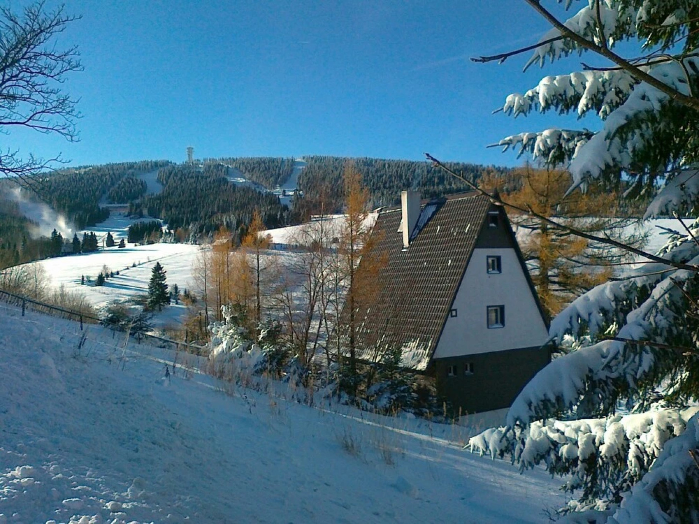 Detached House With Garden and Terrace Near Ski Lift
