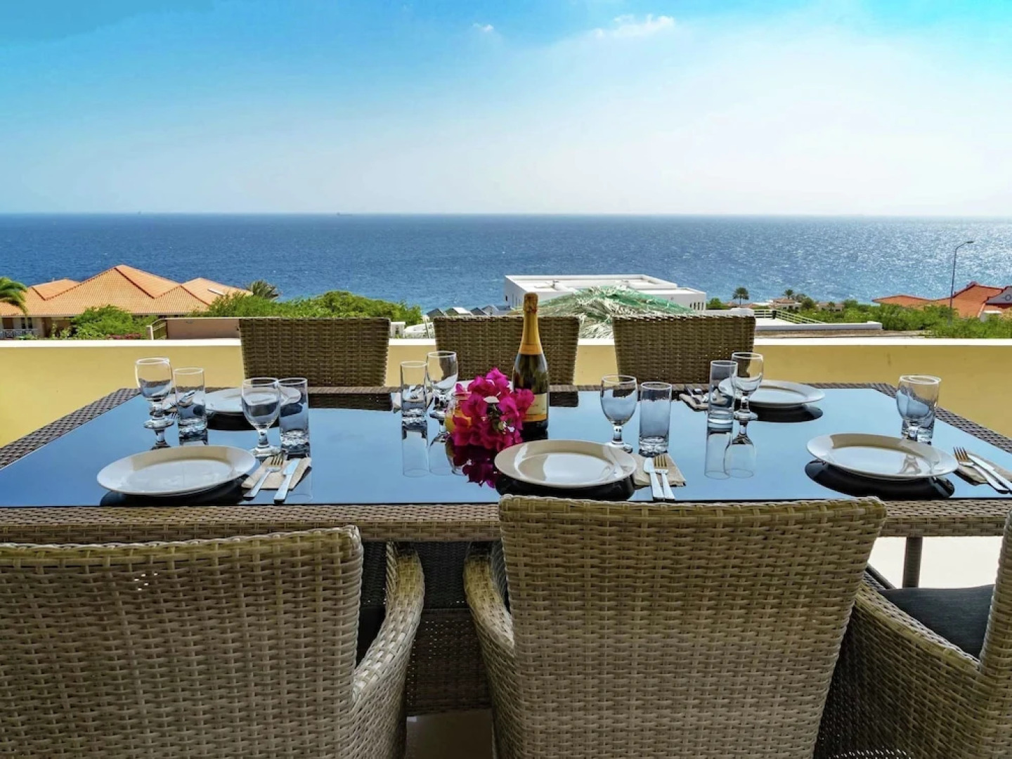 Beautiful Hilltop Villa With Breathtaking Views of the Caribbean Sea