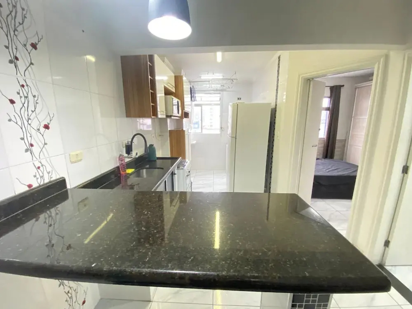 Pé na Areia Praia do Gonzaguinha