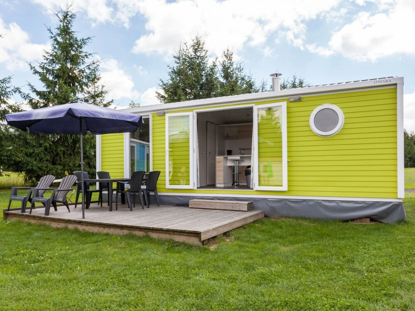 Cozy Mobile Home in Januv Dul With Swimming Pool