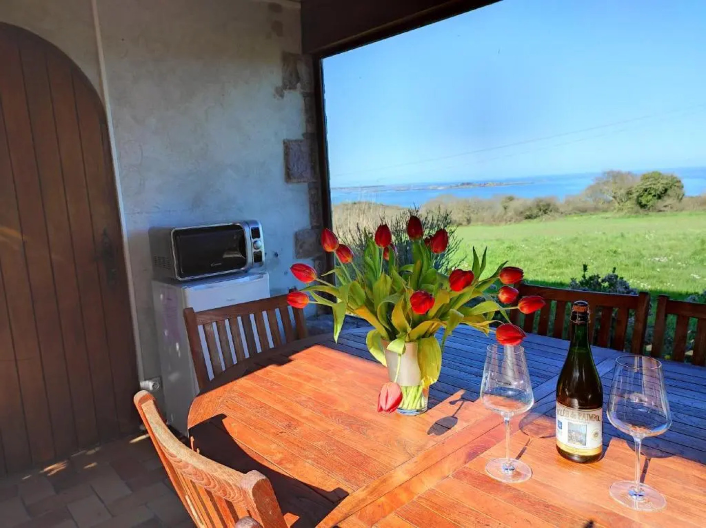 Chambres d'hôtes KERMANAC'H vue MER exceptionnelle