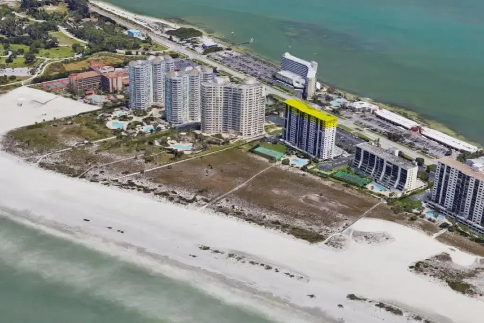 Landmark Towers 708 2 Br condo by RedAwning