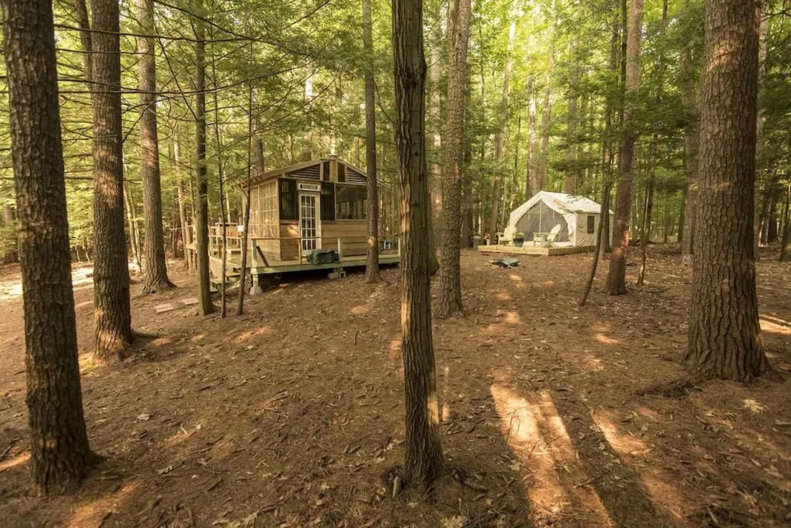 Tentrr - Purling Waters at Tumblin' Falls - Campsite