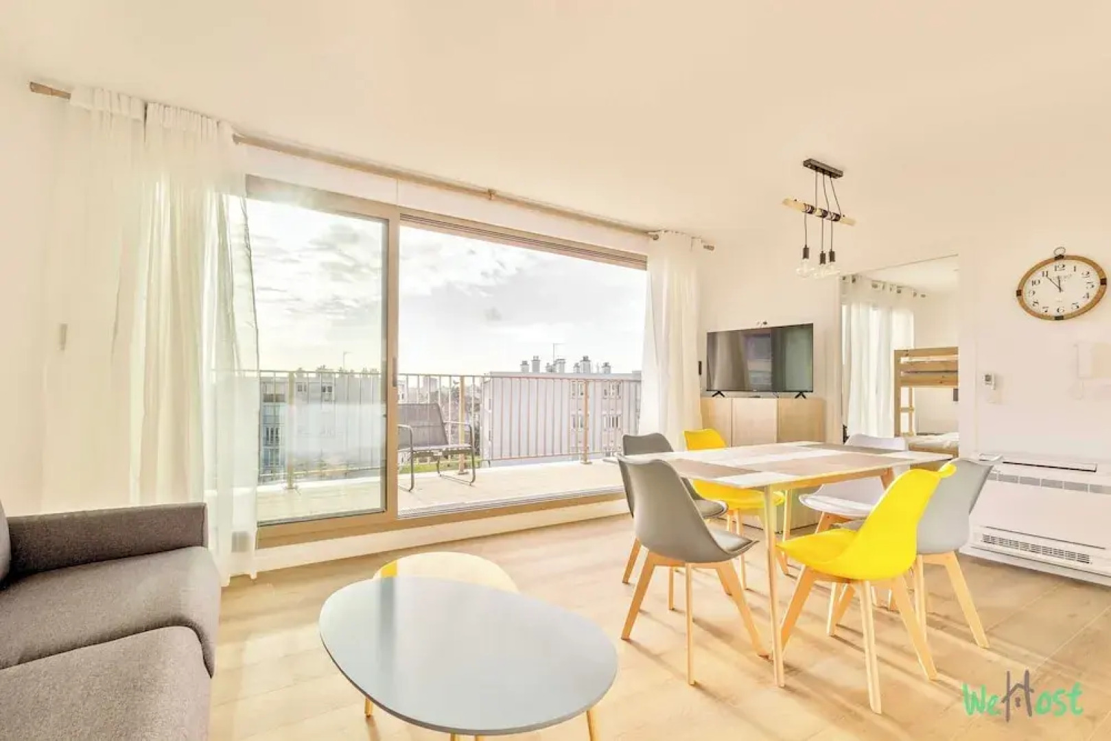 Modern Apt With Balcony-6p-close to Disney/paris