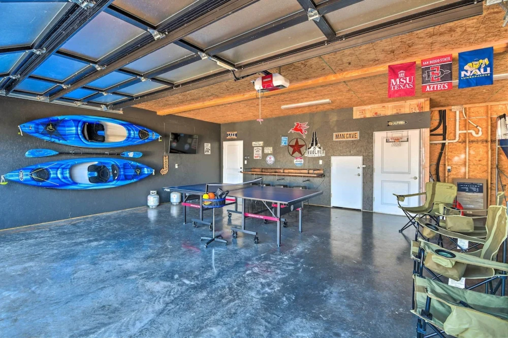 Modern 'lakeview Hilltop Retreat' w/ Game Garage!