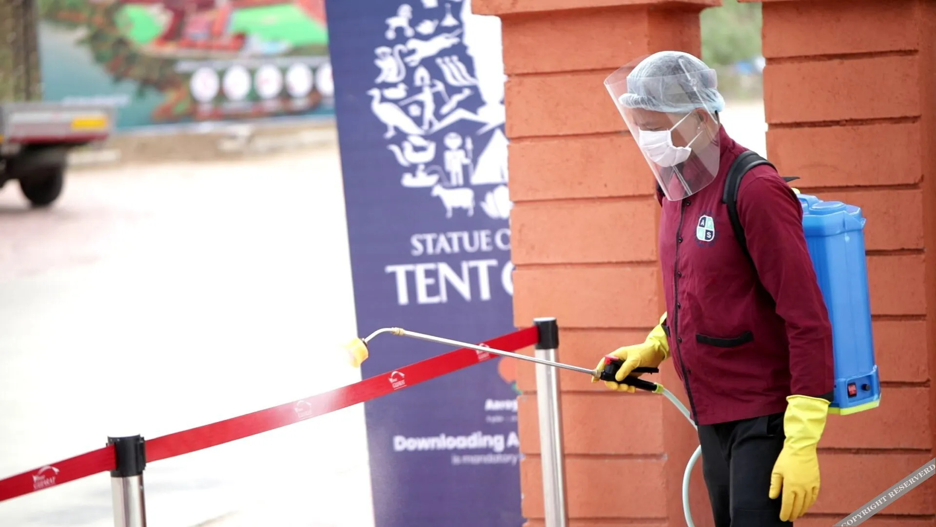 Statue Of Unity Tent City