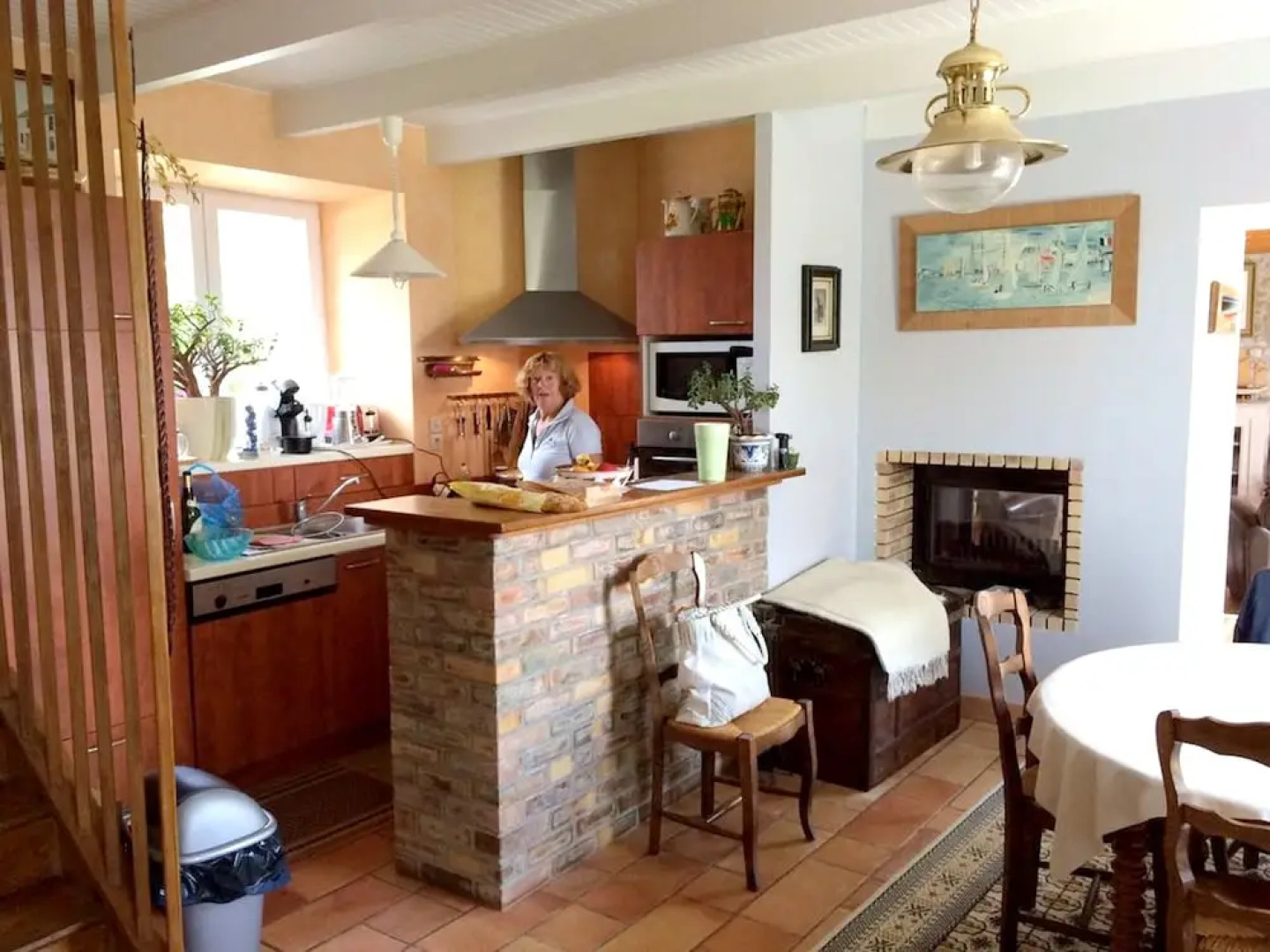 House With 3 Bedrooms in Plouguerneau, With Wonderful sea View, Enclos