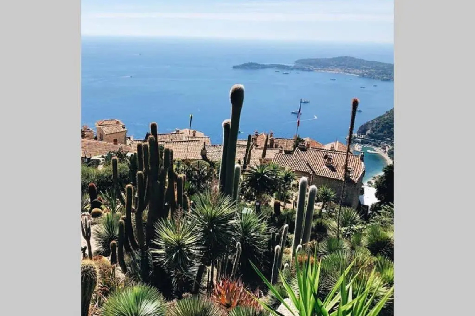 Villa piscine Eze bord de mer à 500m de la plage