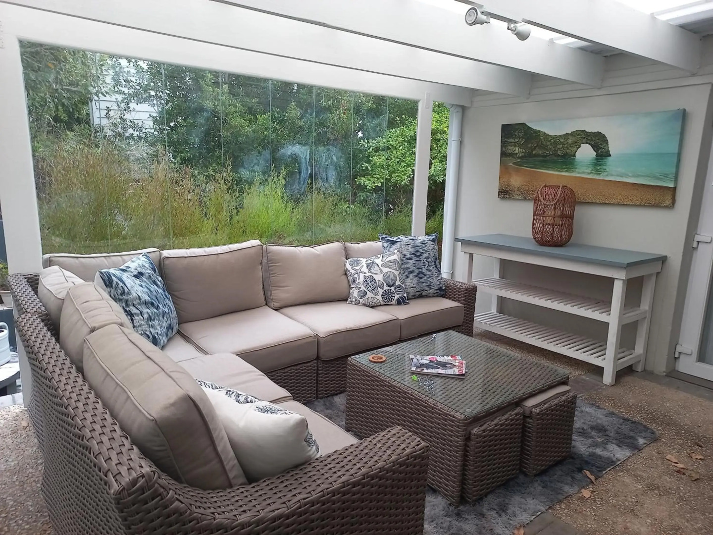 Relaxed holiday home with fire pit