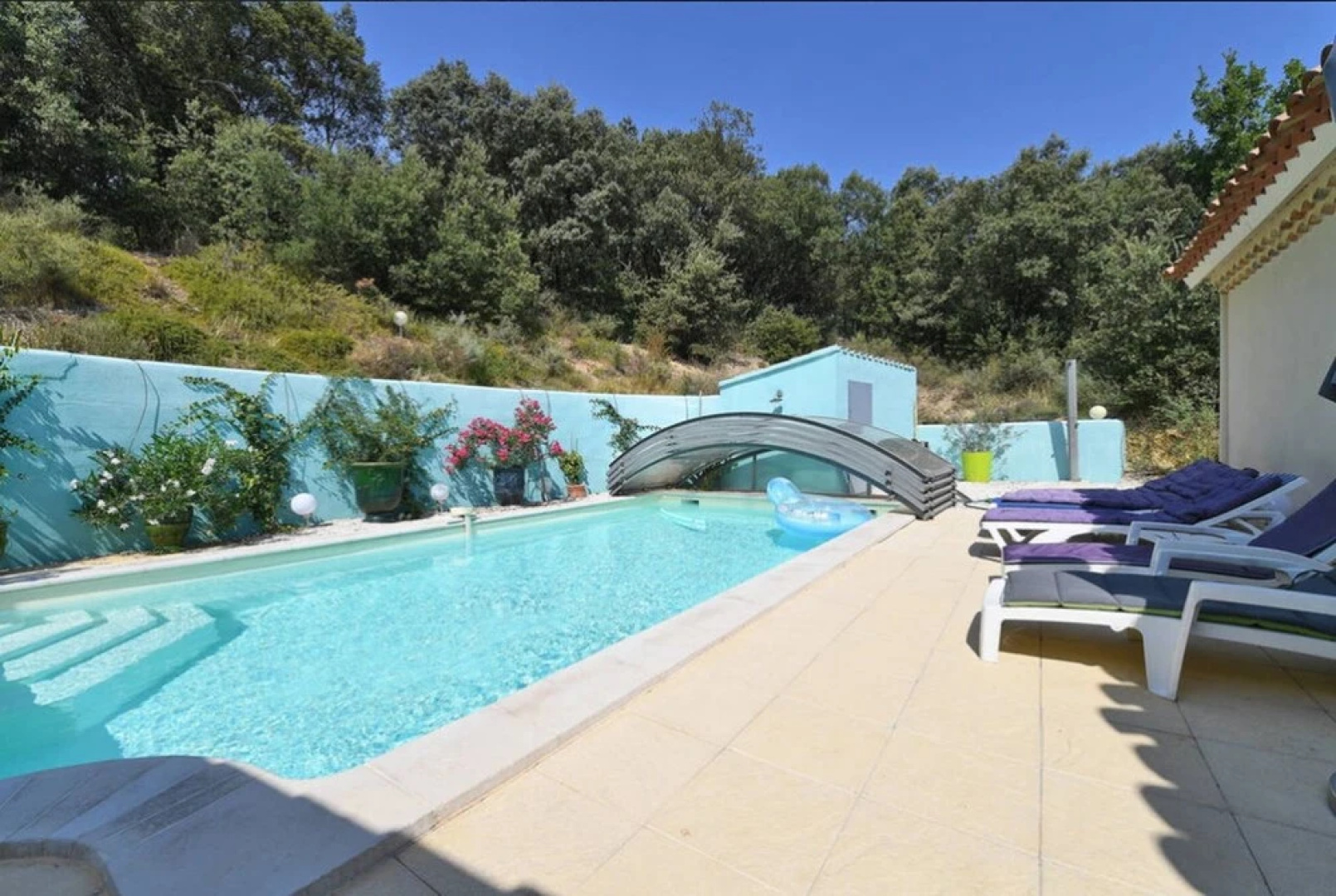 Villa With 3 Bedrooms in Tornac, With Private Pool, Enclosed Garden an