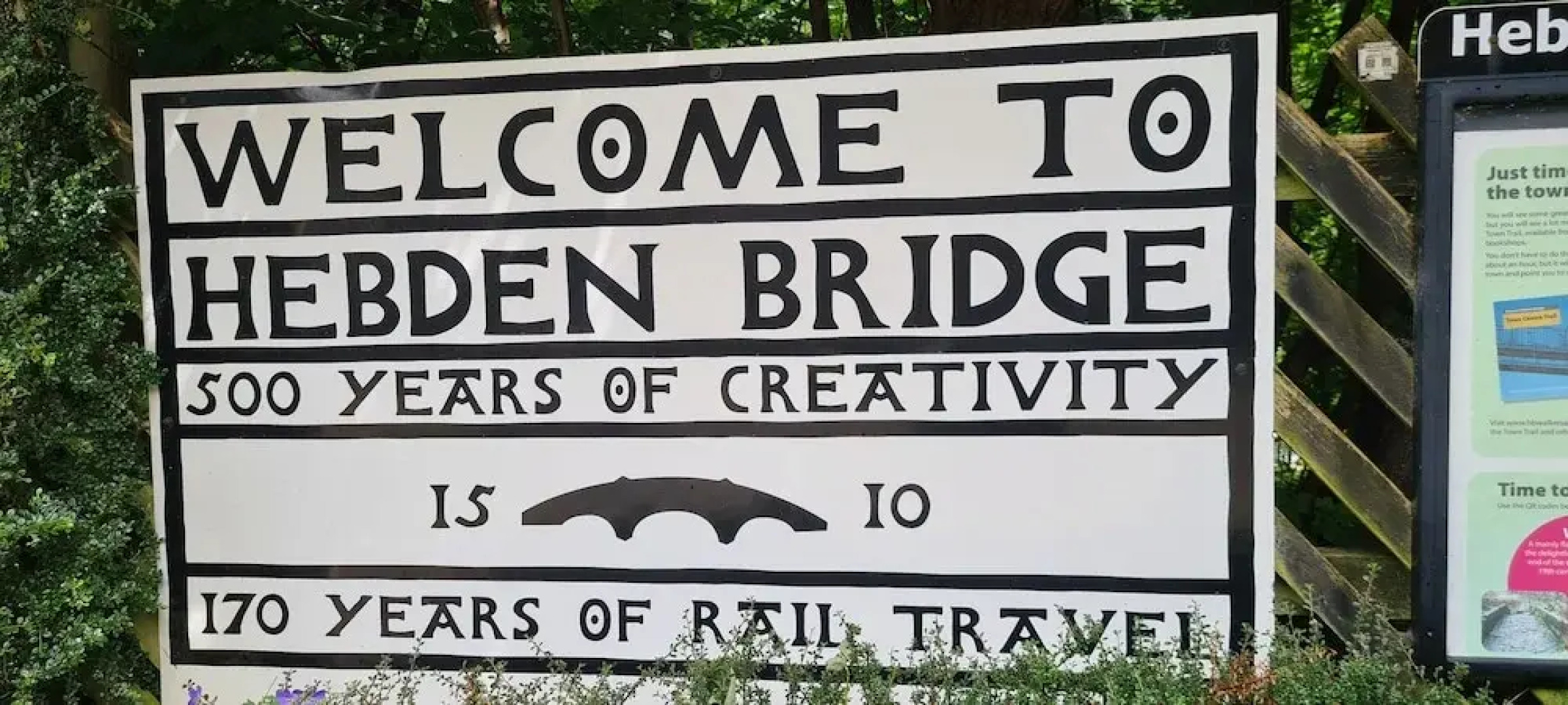 Woodland View by the Canal Hebden Bridge