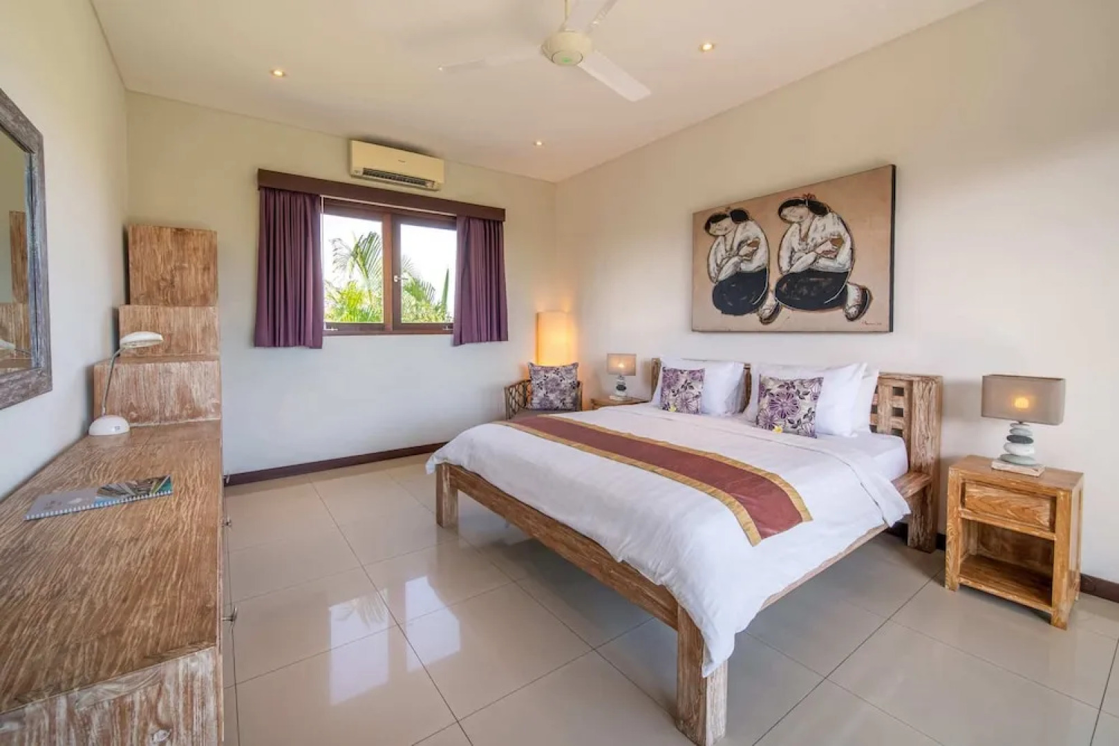 Peaceful Private Villa, 3 BR, Canggu With Staff