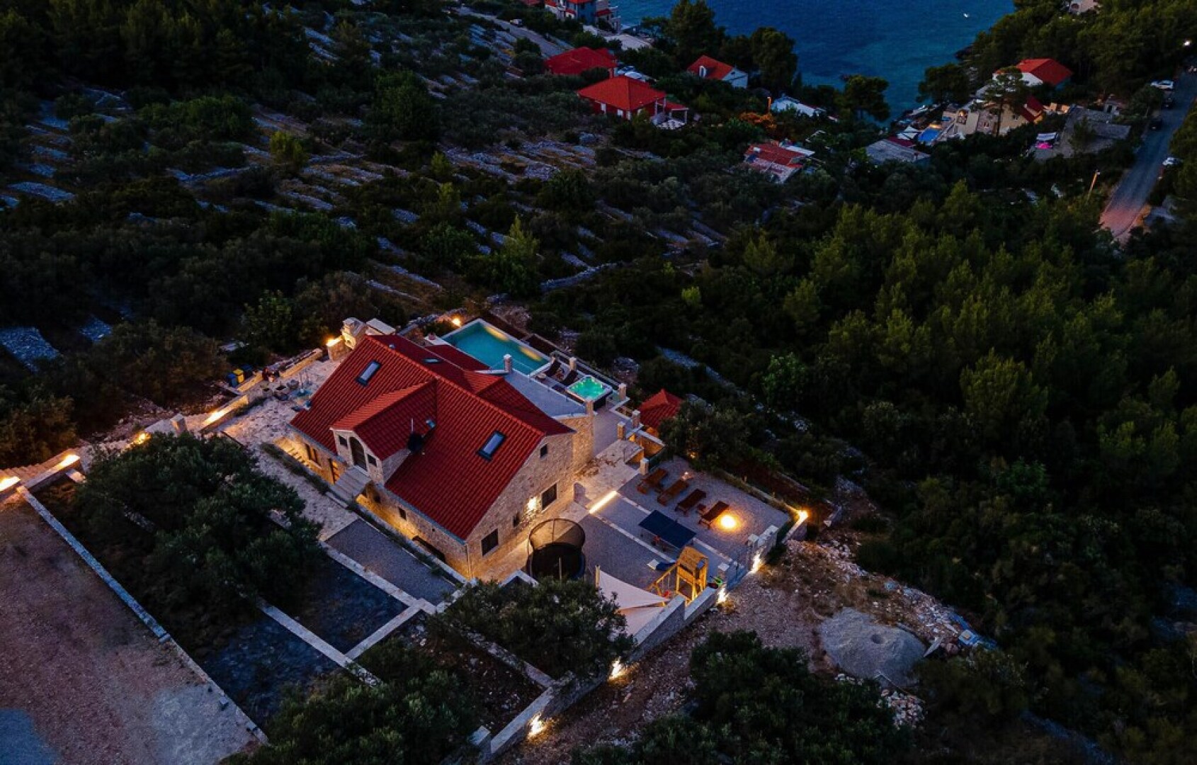 Stunning Home in Blato With Jacuzzi, 3 Bedrooms and Private Swimming Pool