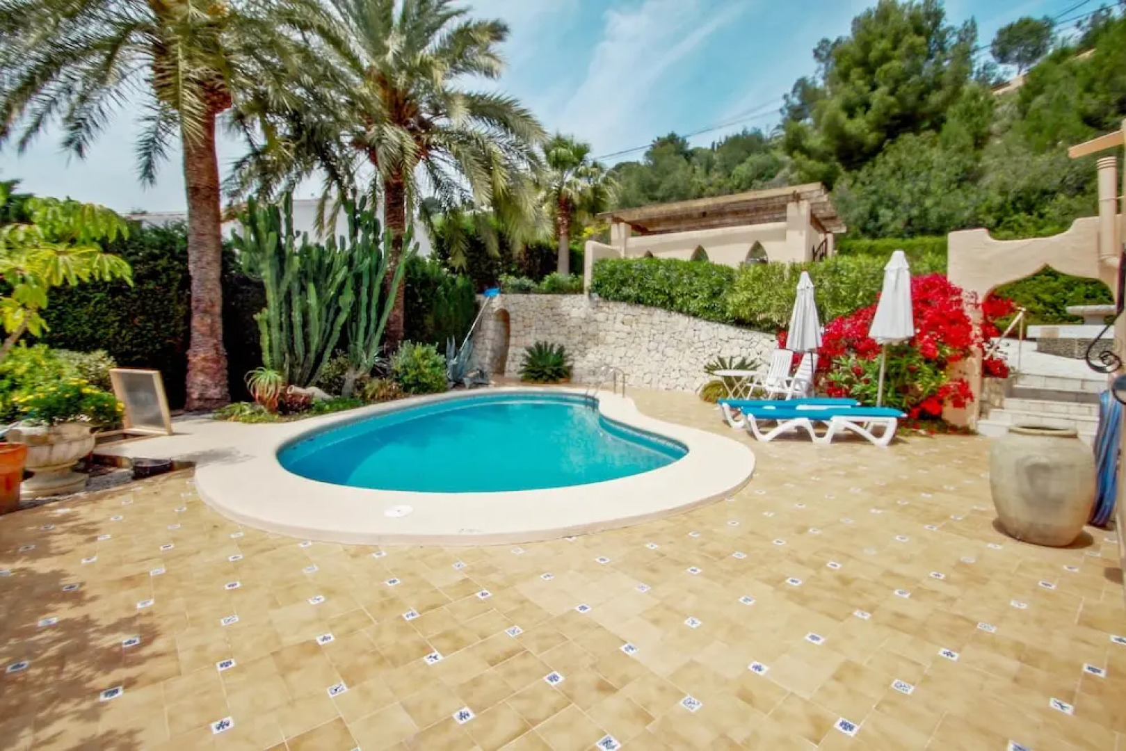 Chrisuli - well furnished villa with panoramic views in Moraira