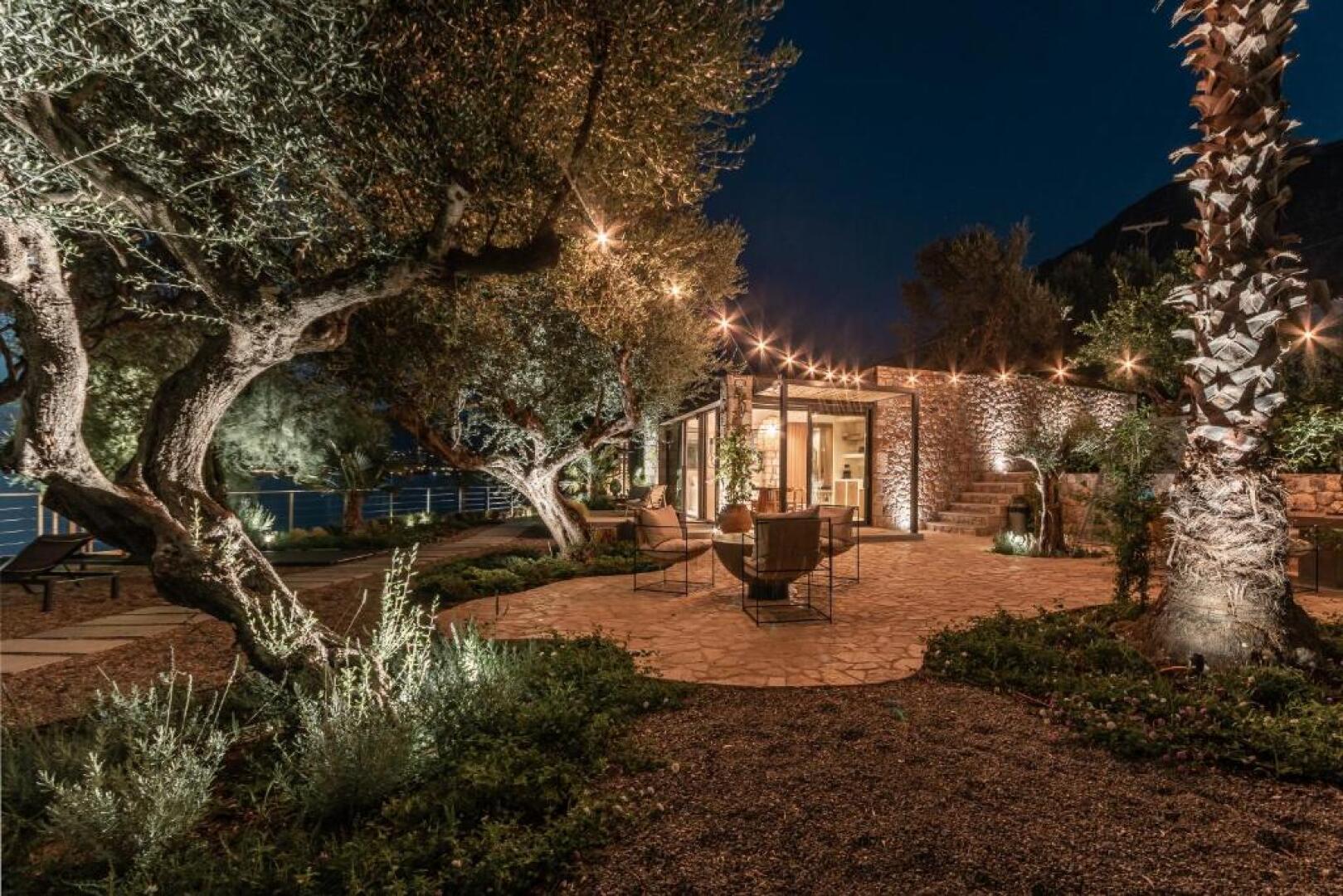 Bungalows at Almiros Beach