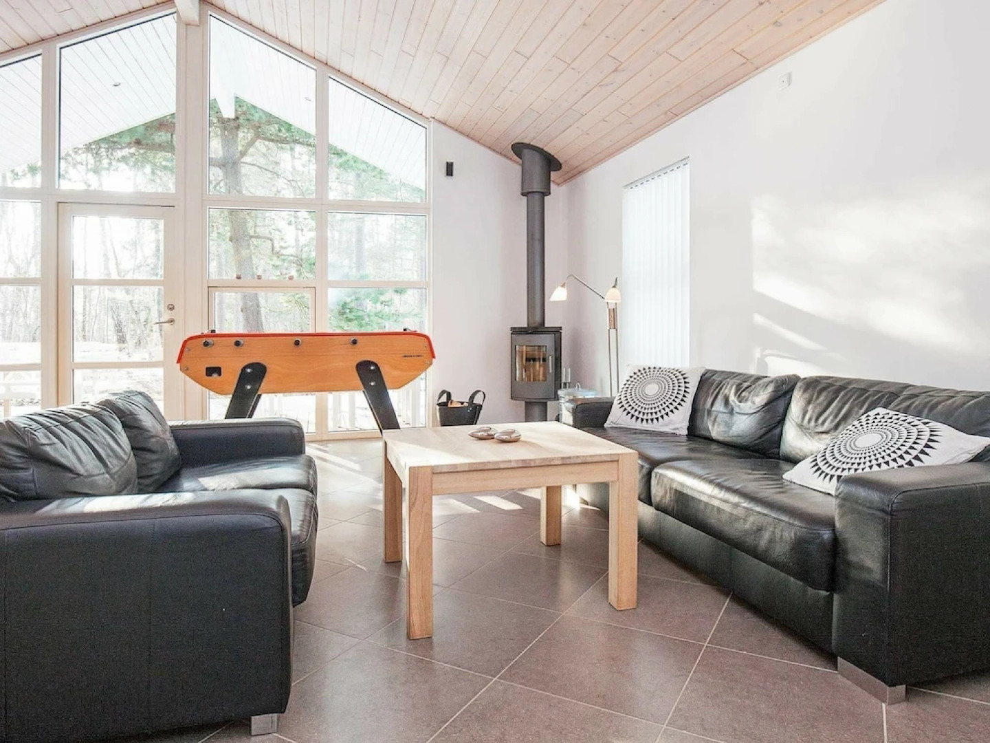 Modern Holiday Home in Zealand with Hot Tub