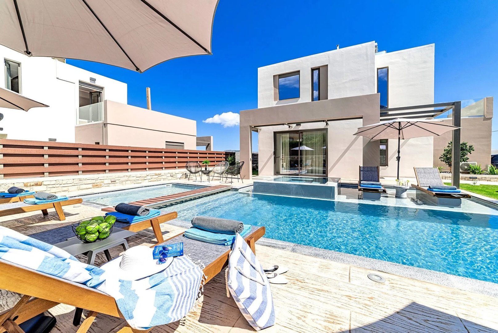 Minoas Villas Heated Pool