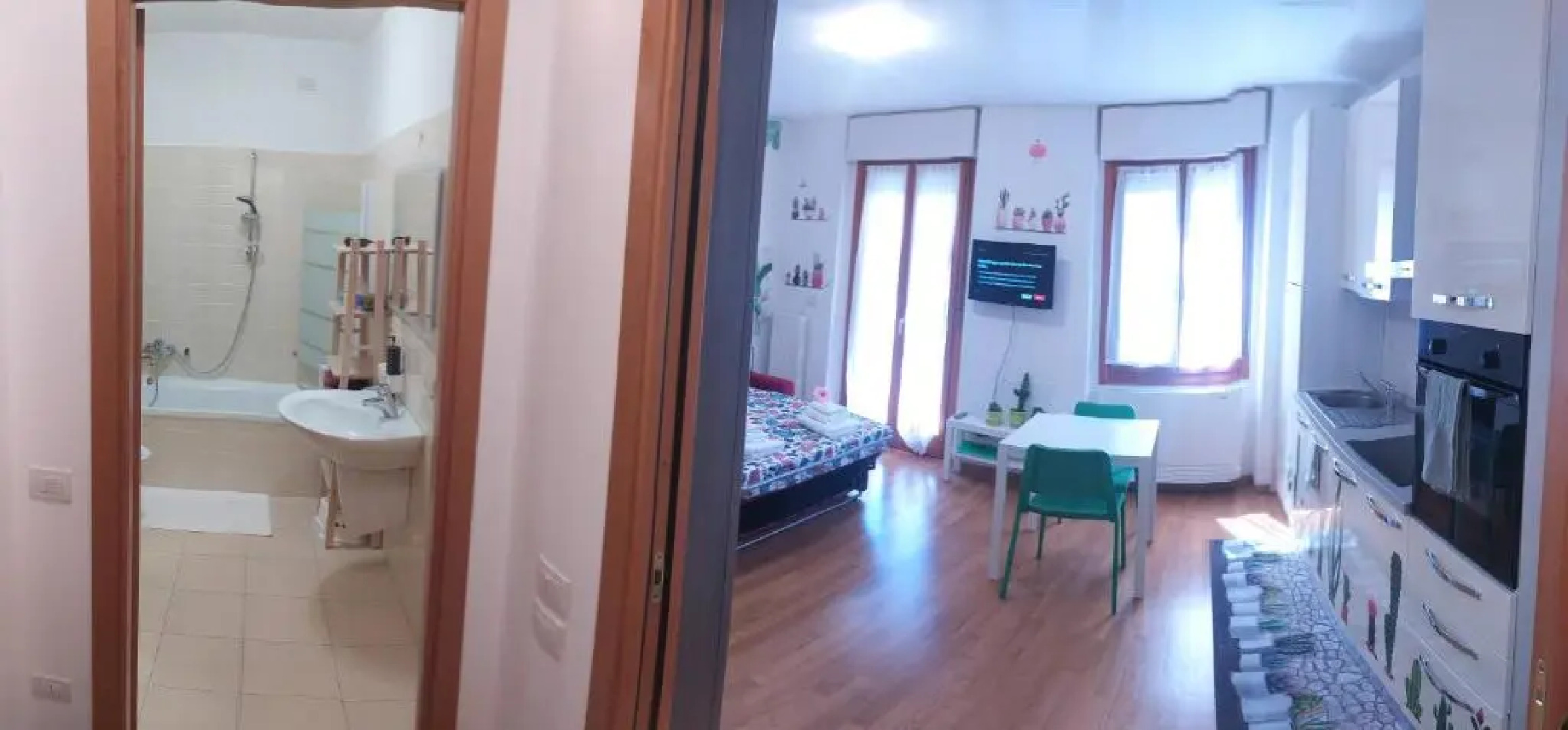 CASITA Monolocale colorato a 150mt da stazione