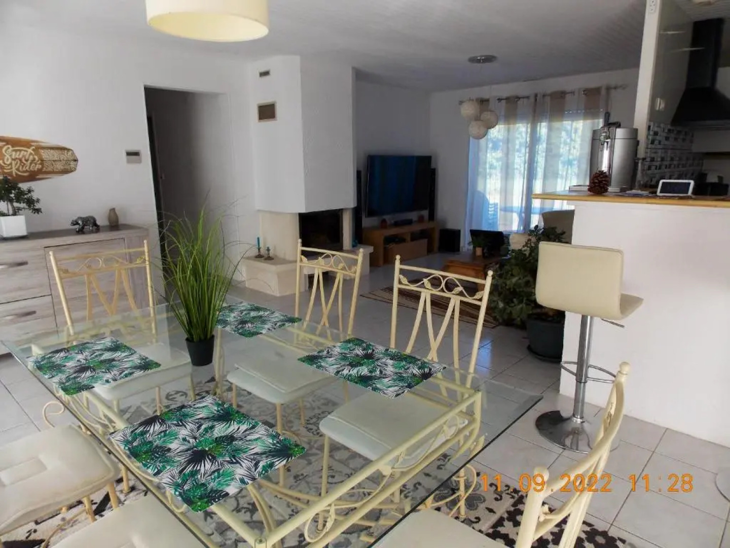 Maison de 3 chambres avec jacuzzi jardin amenage et wifi a Angoume