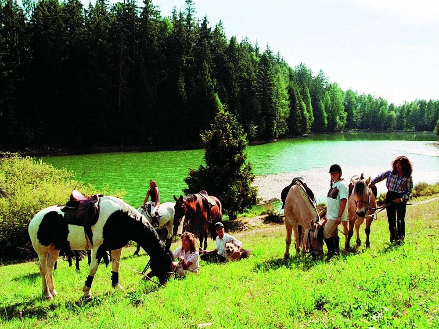 Saas Almagell - With Three and Four Thousand Metre Peaks in the Background