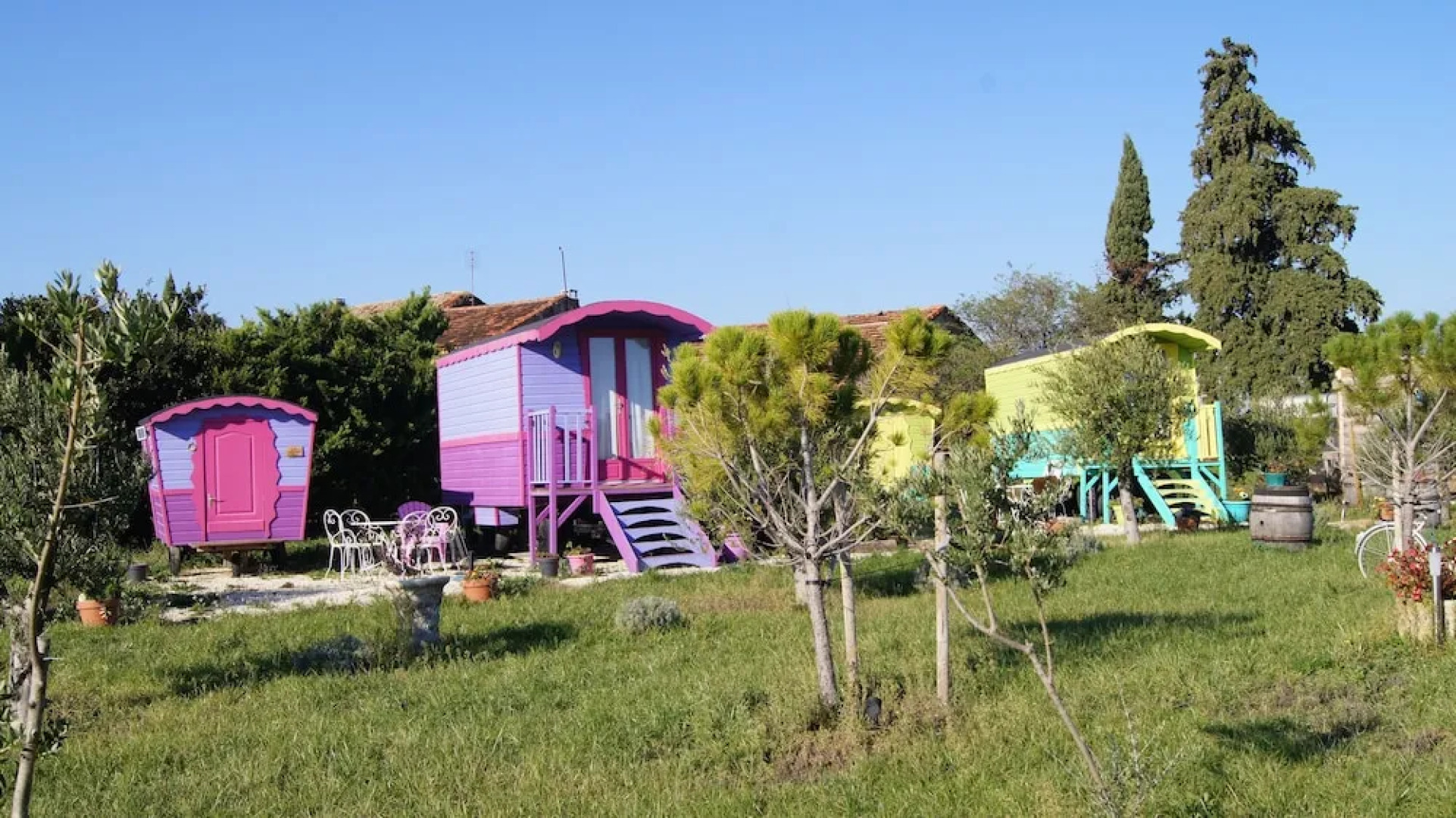 Les roulottes d'Yguaris