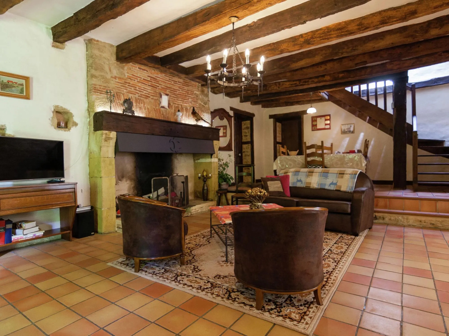 Large Farmhouse in Nantheuil France With Private Garden