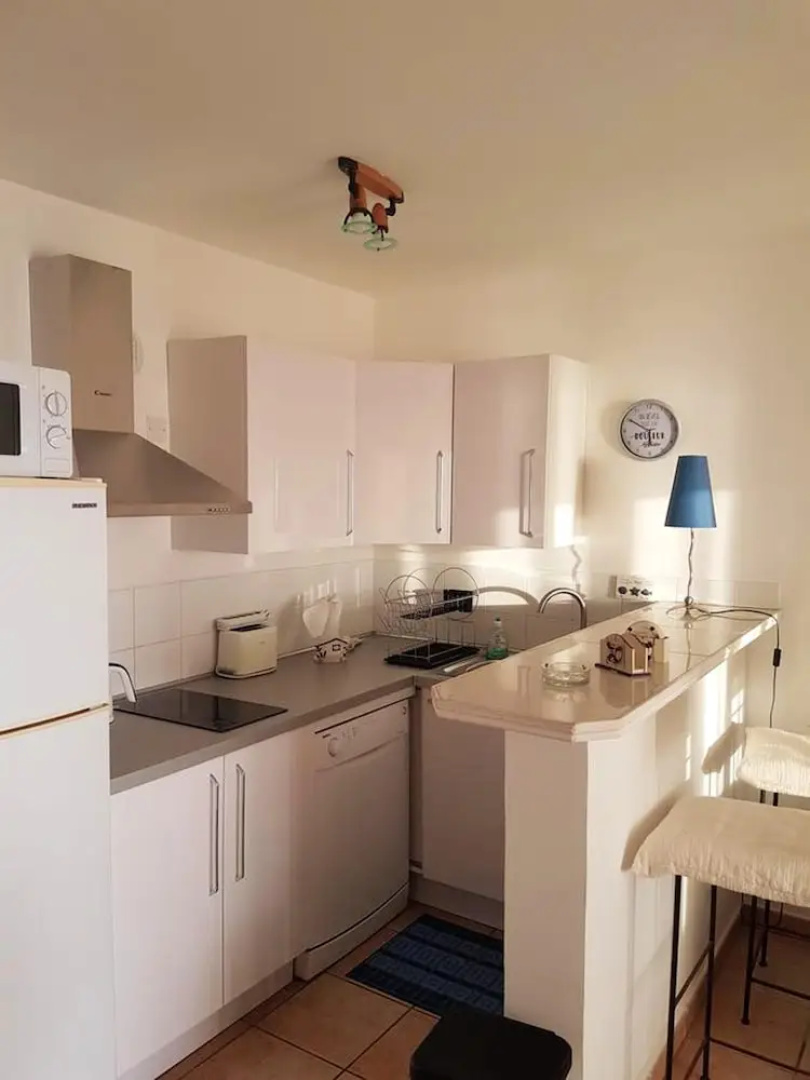 Apartment with One Bedroom in Les Trois Bassins, with Wonderful Sea View, Furnished Balcony And Wifi