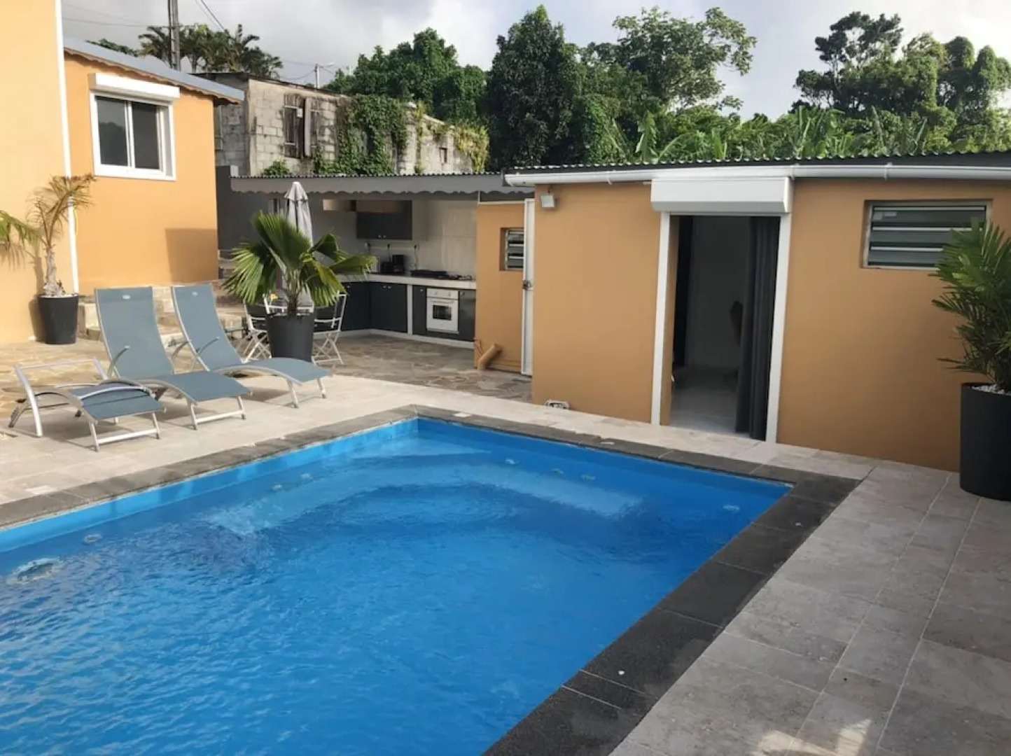 Apartment With 2 Bedrooms in Gourbeyre, With Wonderful Mountain View, Private Pool, Enclosed Garden