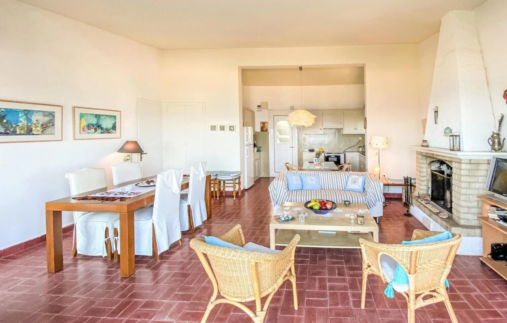 Beautiful Home in Melissi With 3 Bedrooms and Wifi