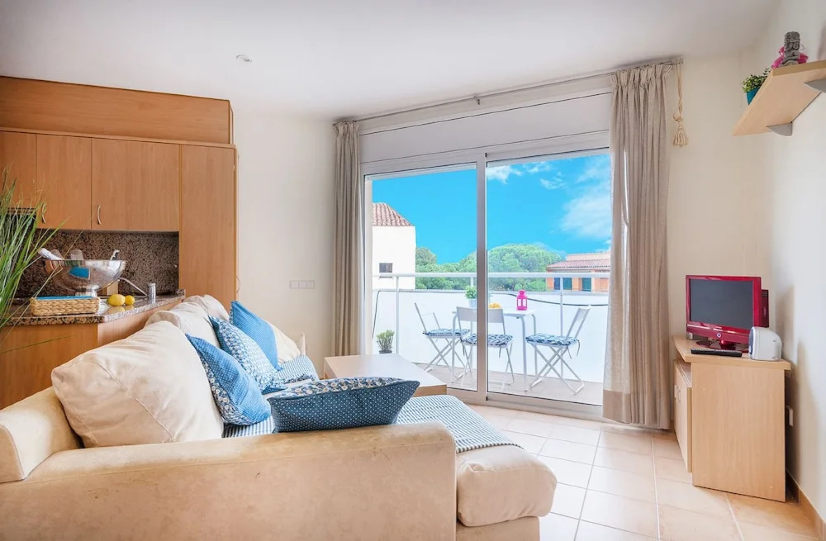 Acogedor apartamento La Fosca playa